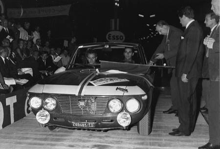 Coupe des Alpes: 1966 - S. Munari/G. Harris - ausgeschieden wie alle anderen Fulvia-Fahrer