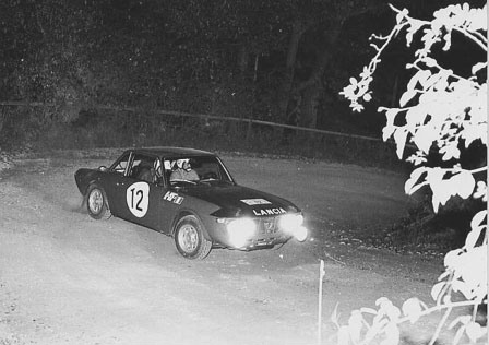 Österreich-Rallyes: 1000 Minuten 1970 - Källström/Haggbom - das Siegerauto der RAC 1970