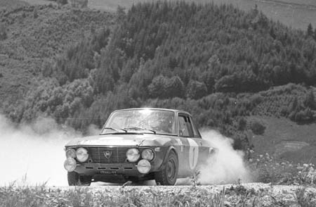 Österreich-Rallyes: Semperit Rallye 1971 - Munari/Mannucci - "natürlich" Gesamtsieg (SP Kaiserau)