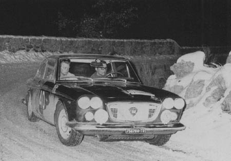 Rallye Monte Carlo 1966 - Andersson/Dahlgren Platz 3 auf der Flavia