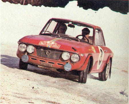 Rallye Monte Carlo 1968 - beste von acht Fulvia 1,3 HF