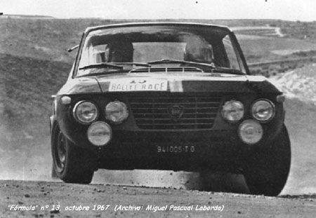 Fulvia Prototyp (Gruppe 6) - RACE-Rallye 1967 - Sieg für Andersson/Davenport