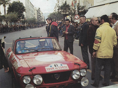 Tour de Corse: 1969 - Red submarines aus Turin: F&M-Barchettas auf Plätzen 11 und 13