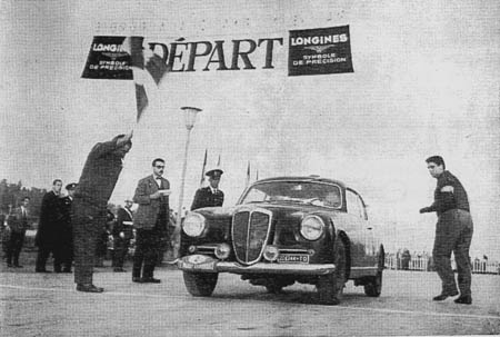 Rallye Akropolis: 1958 - Villoresi/Basadonna - im letzten Jahr der Aurelia-Produktion