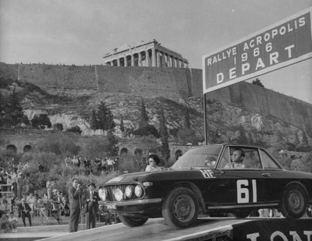 Rallye Akropolis: 1966 - Trautmann/Trautmann mit der Gruppe 1 Fulvia - ausgeschieden