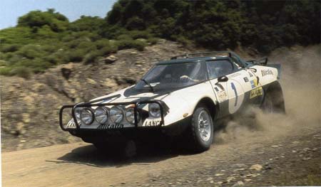 Rallye Akropolis: 1975 - Waldegard/Thorzelius im Alitalia-Bemalung - ausgeschieden