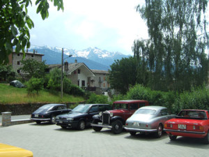 Lancia Club Suisse Frühlingstreffen: Unaufgeregt bunt gemischt, die Schweiz ist anders!