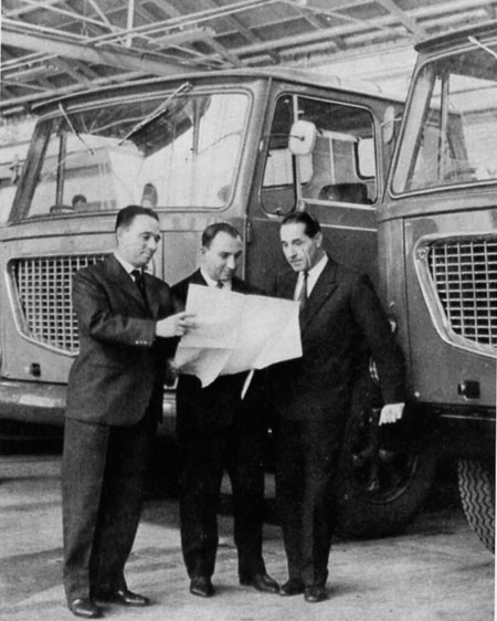 Lancia and De Virgilio: 1962 Esagamma-LKW: Romanini - Gilio - De Virgilio