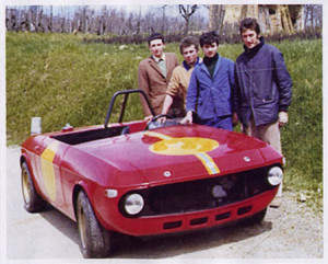 Routeclassiche: Claudio Maglioli, rechts vorne, "Vater" des F&M Special 1969