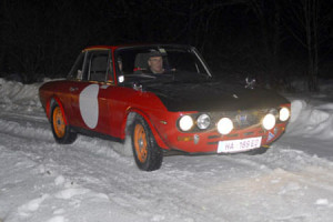 Lancia Fulvia im Schnee - Waldviertel Winter Classic: Matthäus Russegger - 1,3 S
