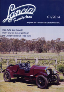 Clubmagazine: Lancia Rundschau 01-2014