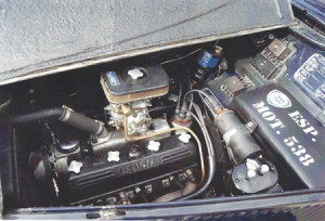 Lancia Aprilia V6: Motor