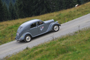 Saalbach Classic 2014: Lancia Aprilia Baujahr 1937 - 2013 Sieger des Gaisbergrennes