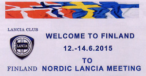 La Lancia Club: Welcome to Finland to the Nordic Lancia Meeting
