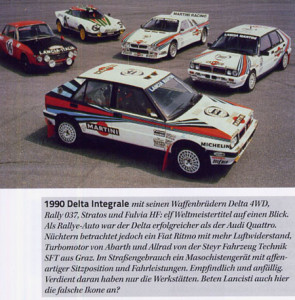 am- das österreichische Automagazin - Lancia Delta Integrale