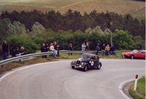 Mille Miglia 2002: Aprilia 1st series: the perfect pre-war berlina
