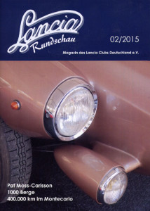 Lancia Rundschau 02/2015 Titelseite