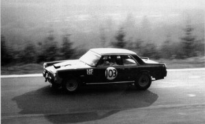 24 Stunden von Spa-Francorchamps 1964 - Pianta auf Flaminia Coupé