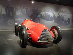 Museo Alfa Romeo Arese - die Alfetta, Weltmeister 1950 und 1951