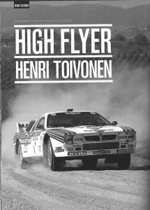 AUTOMOBILSPORT #08 - Henri Toivonen