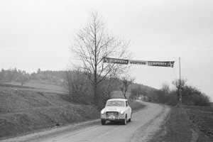 Seiberer Bergpreis 2016 - Rückblick 1963 Walter Radler bei der Zieldurchfahrt