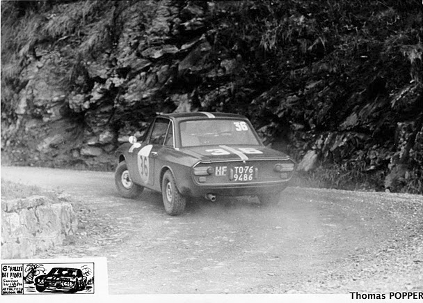 Rally dei Fiori 1966 - Leo Cella/Luciano Lombardini
