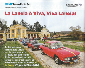 Auto d’EPOCA Maggio 2016 - Lancia Fulvia Day