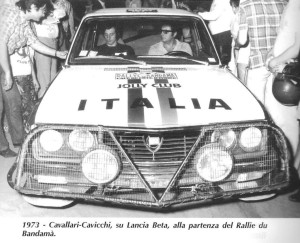 Arnaldo Cavallari - Bandama-Rallye 1973 mit der Beta Berlina