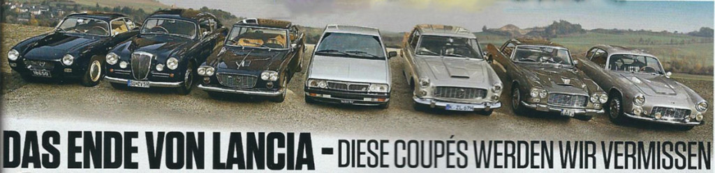 AutoZEITUNG 1/17 - Die Lancia Coupés