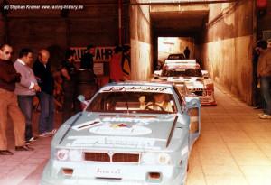 Beta Montecarlo Turbo - Hans Heyer in seinem geliebten „Siegerauto“ DRM 1980, heute in seinem Privatbesitz 