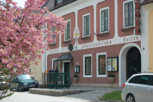 Gasthof "Zum goldenen Lamm" in Drosendorf - Ziel der Ausfahrt