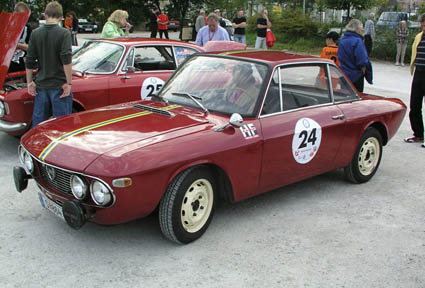 Salz und Öl Rallye: Josef Mayrhofers Fulvia 1,3 HF - Lancia pur: 145x14" auf 4,5" Zoll