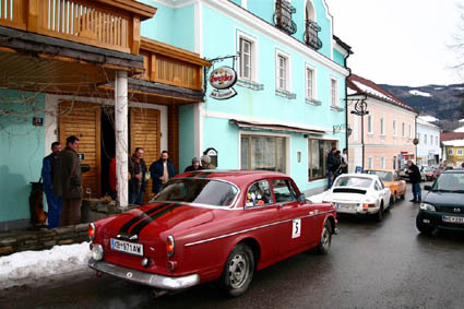 Rallye: Ysper - Gasthof 3 Hacken als Start- und Zielort, Hauptquartier
