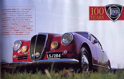 Classic and Sports Car: 100 years Lancia