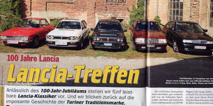 Alles Auto: 100 Jahre Lancia - Lancia-Treffen