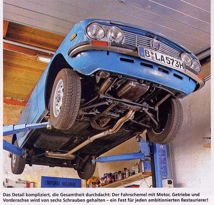 Auto-Fachzeitschrift: Lancia Fulvia Coupè