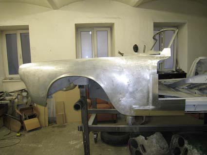 Lancia Flaminia Restaurierung: Doch auch eine Schokoladeseite (nach den Arbeiten)!!