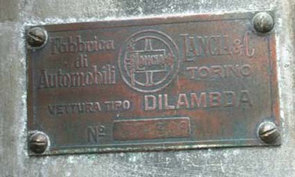 Lancia Sign: Fabbrica di Automobili