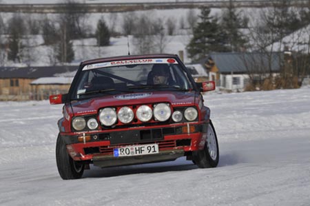 Historic Ice Trophy 2010: Gerhard Pegam - Kärntner mit bayrischer Nummer unterwegs