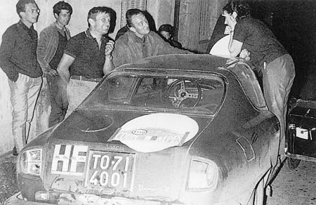 Die Trautmanns beim Coupe des Alpes 1965