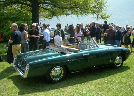 Concorso d'Eleganza Villa d'Este: Aurelia B52 PF200, Pinin Farina, 1952, aus USA