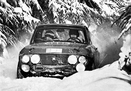 Nachruf Tony Fall 2007: Winterspaß bei der RAC 1969 - Tony Fall/Henry Liddon
