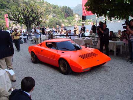 Mobilität aus Wien 12., Stratos Prototyp vor der Villa d'Este 2008
