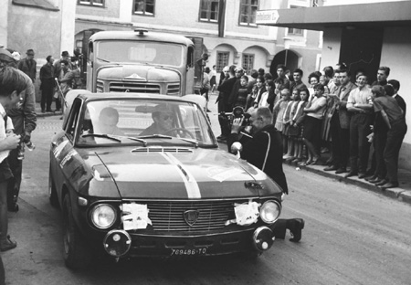 Fahrzeuge aus erster Hand: München-Wien-Budapest 1966: Cella/Lombardini in Weyer(OÖ)