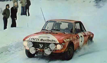 Lancia in Schweden: 1973 - Källström/Bilstram - Platz 3 - letzter Start von Harry für Lancia