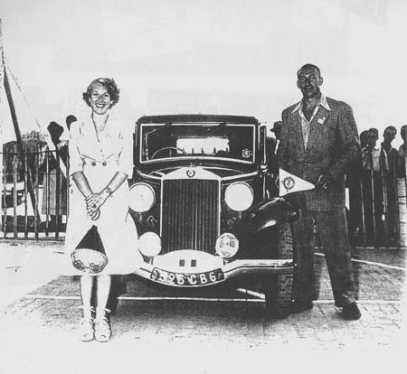 Coupe des Alpes: Ehepaar Odette und Henry Avril - erfolgreich als Teilnehmer und Organisatoren