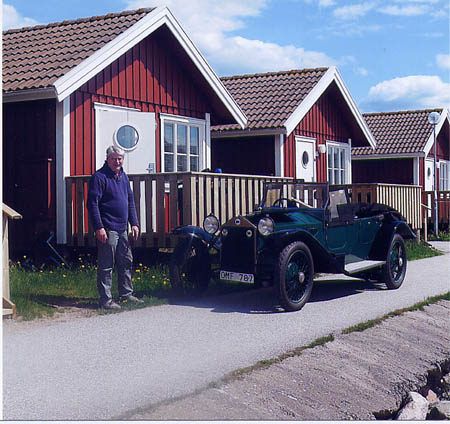News vom Svenska Lanciaklubben: Magnus Nilsson and his Lambda 1925