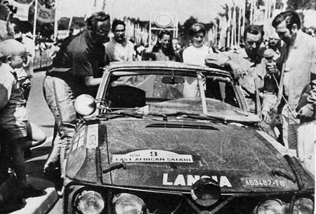 Rallye in Ostafrika: 1969 - Aaltonen/Liddon als 9. im Ziel - "gebrauchte" Fulvia 1,3 HF