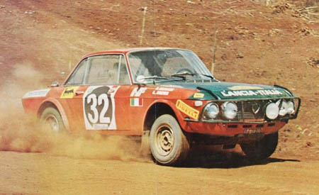 Rallye in Ostafrika: 1971 - Munari/Drews wie die anderen Fulvias ausgeschieden