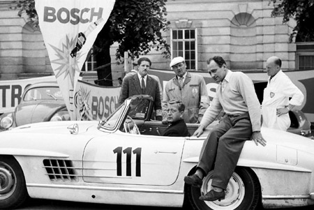 Semperit Rallye 1959 - als Beifahrer von Dr. Gunther Philipp im 300 SL